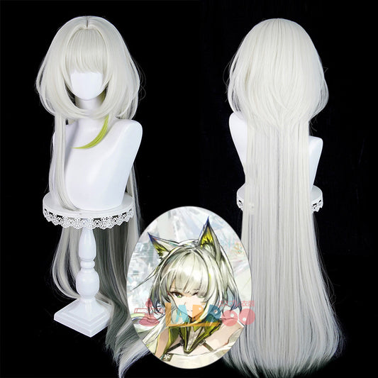 アークナイツ Arknights ケルシー·エスペランタ Kal'tsit·Esperanta コスプレウィッグ ネット付き 未セット未カット 耐熱[LRS2776]