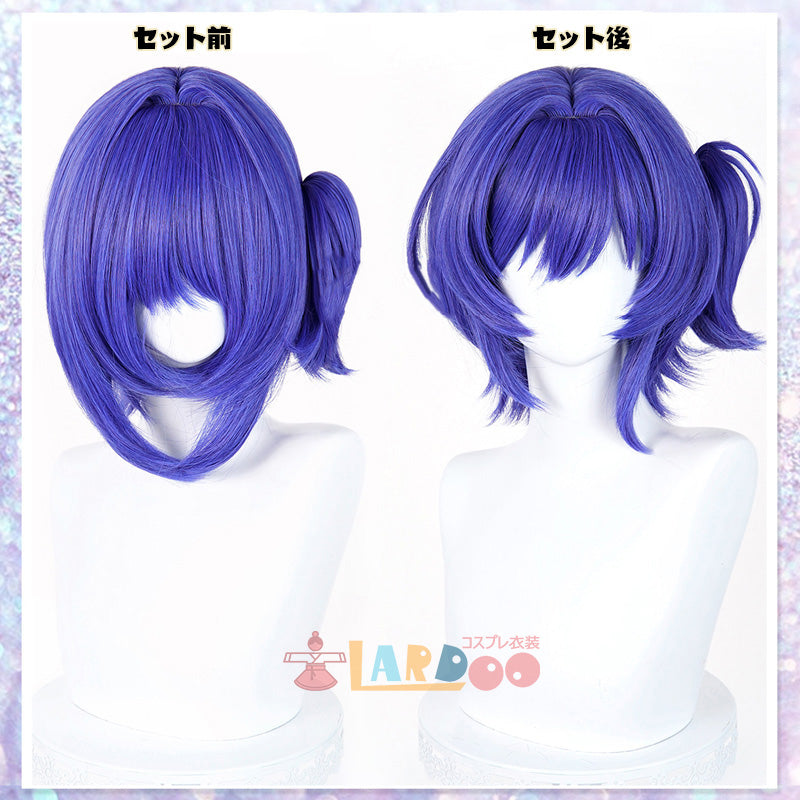 原神 Genshin プルーネ-Prune コスプレウィッグ ネット付き 未セット未カット 耐熱 cosplay [LRS2778]