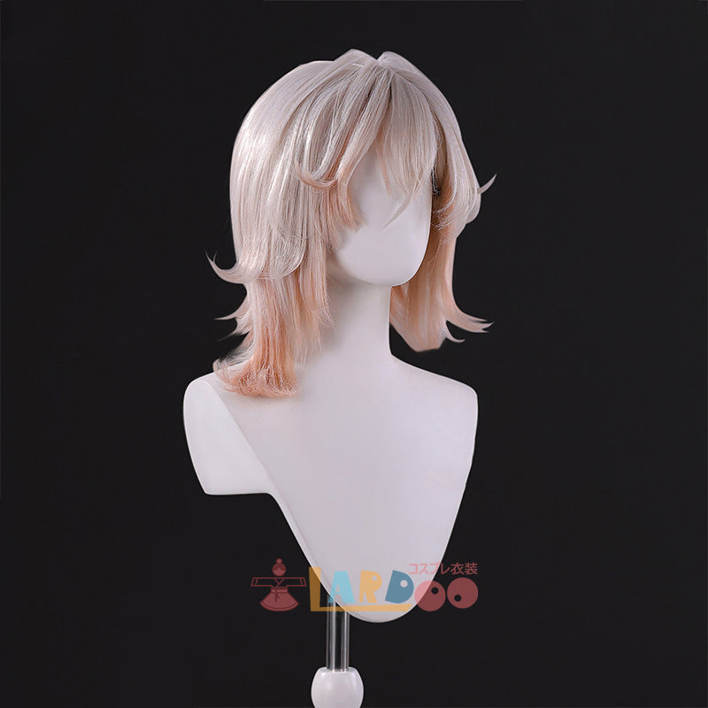 崩壊スターレイル HonkaiStarRail 朽葉-くちば 「超常現象管理局」治安官 コスプレウィッグ 未セット ネット付き 耐熱 cosplay [LRS2783]
