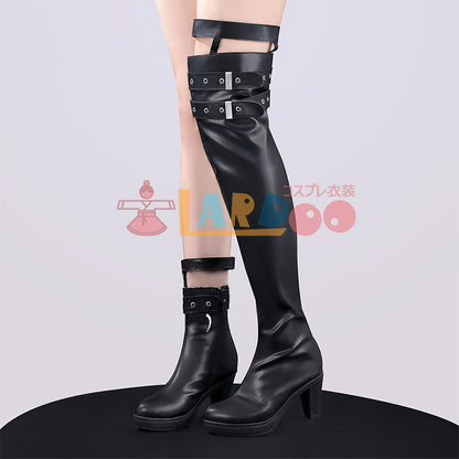 崩壊スターレイル HonkaiStarRail 朽葉-くちば 「超常現象管理局」治安官 コスプレ靴/コスプレブーツ [LRS2784]