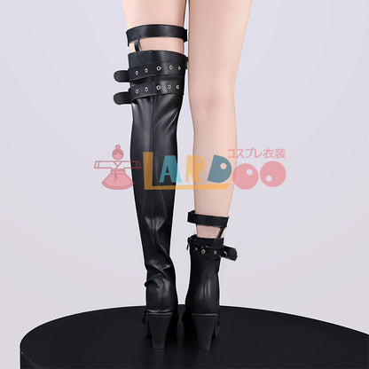 崩壊スターレイル HonkaiStarRail 朽葉-くちば 「超常現象管理局」治安官 コスプレ靴/コスプレブーツ [LRS2784]
