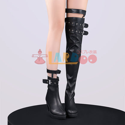 崩壊スターレイル HonkaiStarRail 朽葉-くちば 「超常現象管理局」治安官 コスプレ靴/コスプレブーツ [LRS2784]