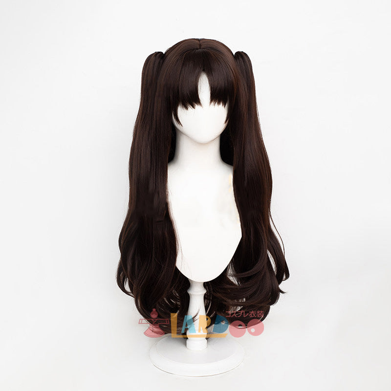 崩壊スターレイル×Fate_UBWコラボ 遠坂凛 コスプレウィッグ 未セット ネット付き 耐熱 cosplay [LRS2790]