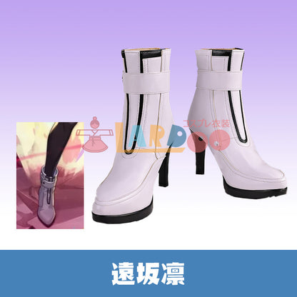 崩壊スターレイル×Fate_UBWコラボ 遠坂凛 コスプレ靴 コスプレブーツ cosplay [LRS2791]