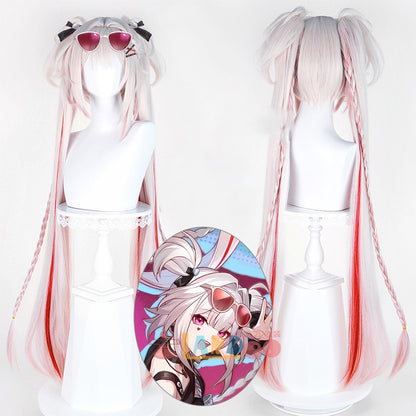 崩壊スターレイル HonkaiStarRail 花火 甘い夢の電波 コスプレウィッグ 未セット ネット付き 耐熱 cosplay [LRS2792]