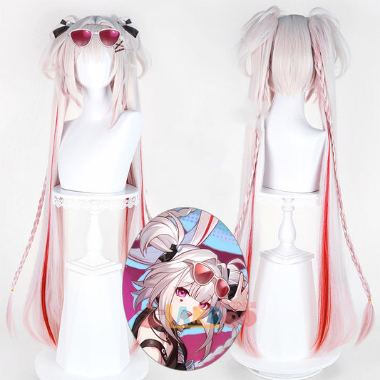 崩壊スターレイル HonkaiStarRail 花火 甘い夢の電波 コスプレウィッグ 未セット ネット付き 耐熱 cosplay [LRS2792]