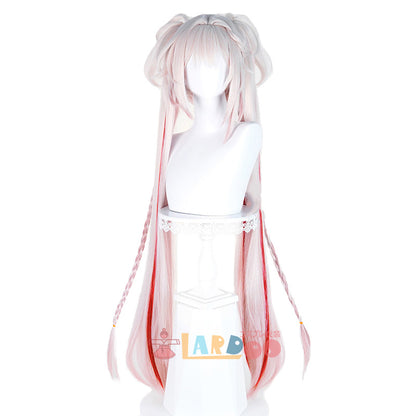 崩壊スターレイル HonkaiStarRail 花火 甘い夢の電波 コスプレウィッグ 未セット ネット付き 耐熱 cosplay [LRS2792]