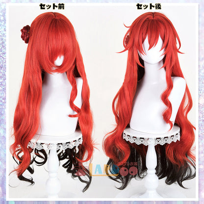 崩壊スターレイル HonkaiStarRail 姫子・旅立ち コスプレウィッグ 未セット ネット付き 耐熱 cosplay [LRS2795]