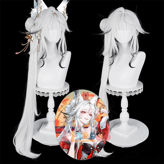 鳴潮 メイチョウ Wuthering Waves 心 シン コスプレウィッグ 未セット ネット付き 耐熱 cosplay [LRS2799]