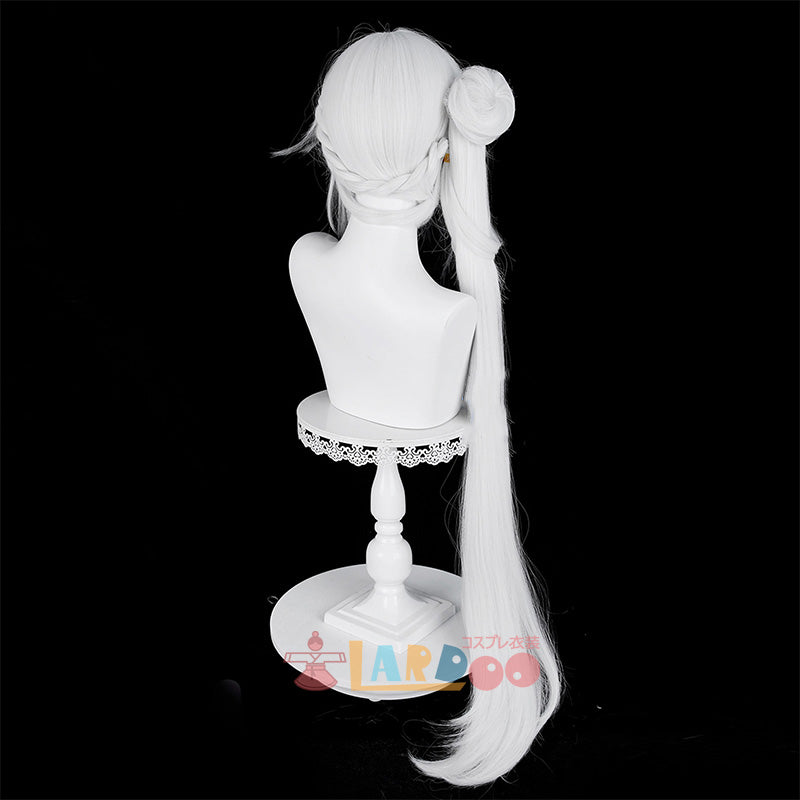 鳴潮 メイチョウ Wuthering Waves 心 シン コスプレウィッグ 未セット ネット付き 耐熱 cosplay [LRS2799]