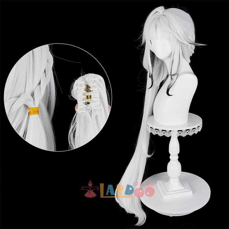 鳴潮 メイチョウ Wuthering Waves 心 シン コスプレウィッグ 未セット ネット付き 耐熱 cosplay [LRS2799]