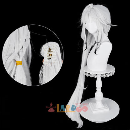 鳴潮 メイチョウ Wuthering Waves 心 シン コスプレウィッグ 未セット ネット付き 耐熱 cosplay [LRS2799]