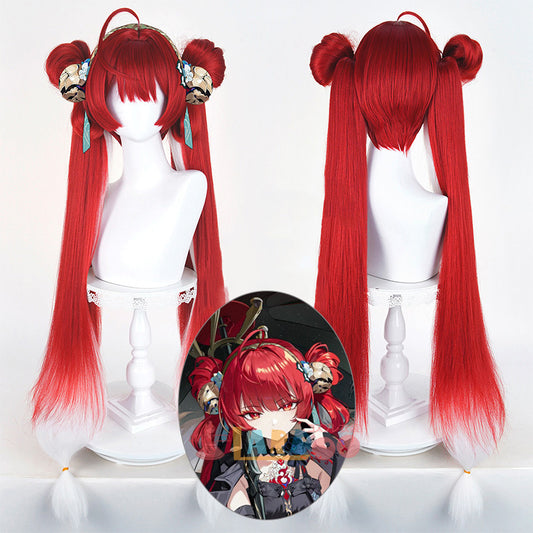 鳴潮 メイチョウ Wuthering Waves 鎖暝 サメイ コスプレウィッグ 未セット ネット付き 耐熱 cosplay [LRS2801]