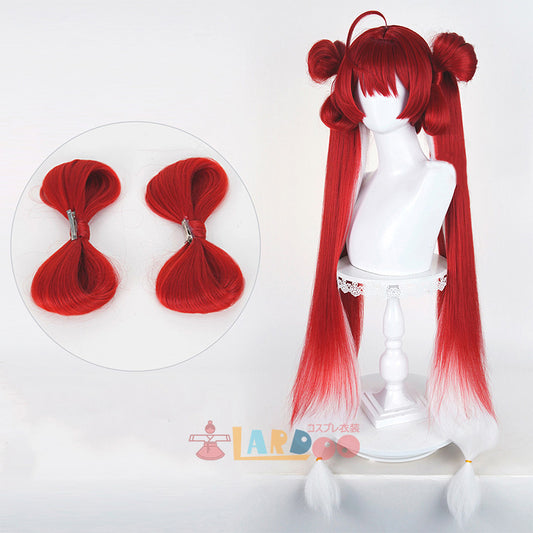 鳴潮 メイチョウ Wuthering Waves 鎖暝 サメイ コスプレウィッグ 未セット ネット付き 耐熱 cosplay [LRS2801]