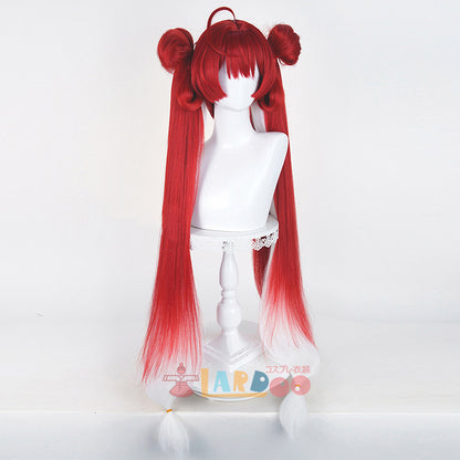 鳴潮 メイチョウ Wuthering Waves 鎖暝 サメイ コスプレウィッグ 未セット ネット付き 耐熱 cosplay [LRS2801]