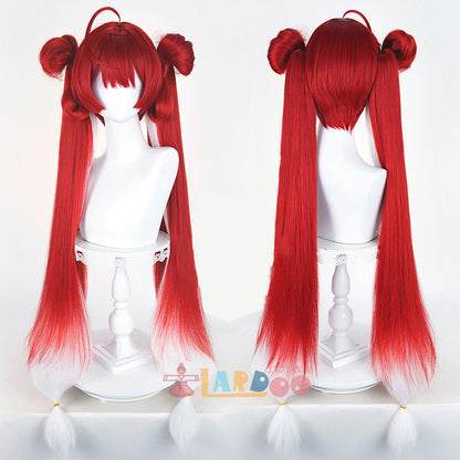 鳴潮 メイチョウ Wuthering Waves 鎖暝 サメイ コスプレウィッグ 未セット ネット付き 耐熱 cosplay [LRS2801]