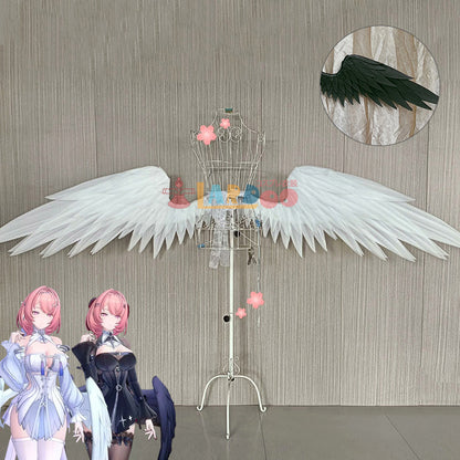 ゼンレスゾーンゼロ ゼンゼロ レミエール ラミル 白翼 黒翼 コスプレ道具 コスチューム cosplay [LRS2807]