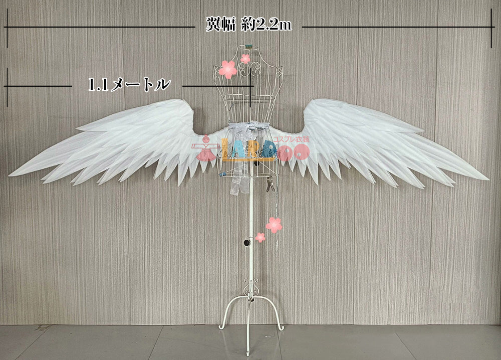 ゼンレスゾーンゼロ ゼンゼロ レミエール ラミル 白翼 黒翼 コスプレ道具 コスチューム cosplay [LRS2807]