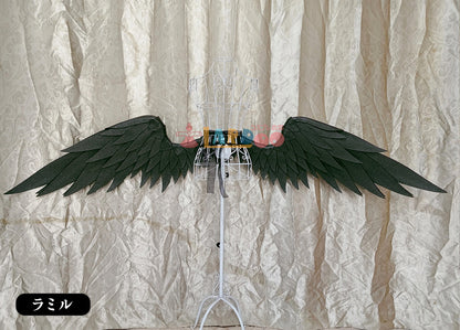 ゼンレスゾーンゼロ ゼンゼロ レミエール ラミル 白翼 黒翼 コスプレ道具 コスチューム cosplay [LRS2807]