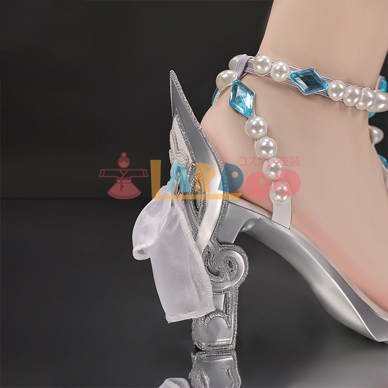 原神 Genshin ヴォジャニーツァ-Vodyanitsa コスプレ靴 コスプレブーツ cosplay [LRS2809]