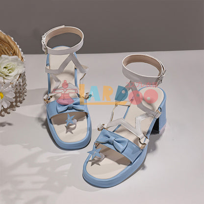 崩壊スターレイル HonkaiStarRail ロビン・夏空の歌 コスプレ靴 コスプレブーツ コスチューム cosplay [LRS2814]