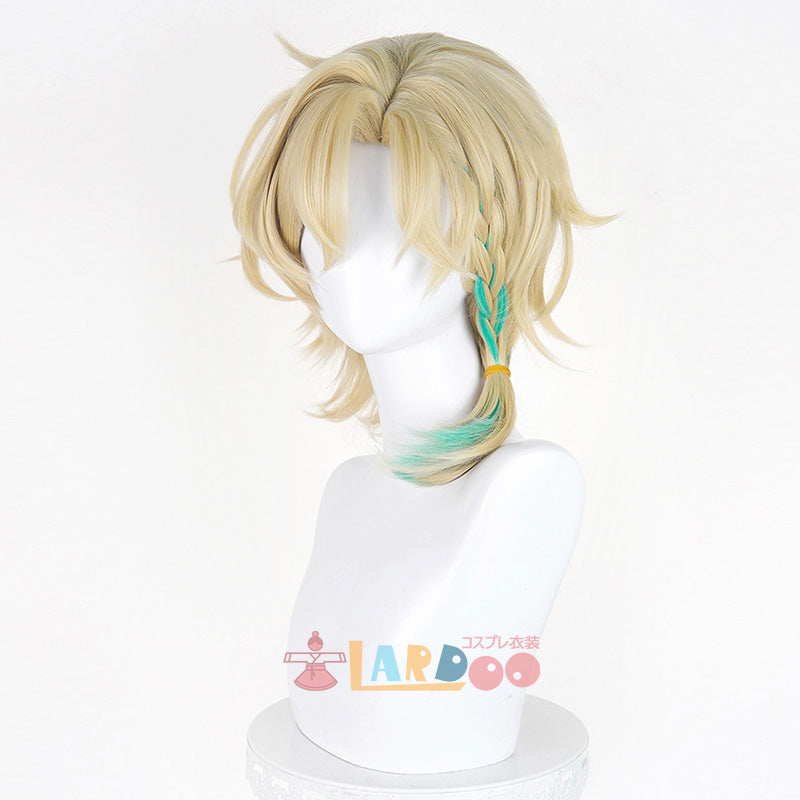 崩壊スターレイル HonkaiStarRail アベンチュリン・波と戯れる夏 水着 コスプレウィッグ ネット付き 未セット未カット 耐熱 cosplay [LRS2815]