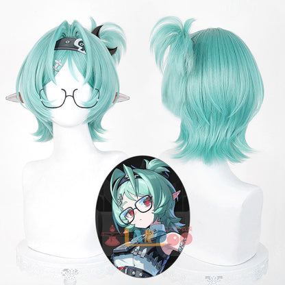 ゼンレスゾーンゼロ ゼンゼロ ロクシー·イフリータ·プライス Roxy コスプレウィッグ 未セット ネット付き 耐熱 cosplay [LRS2818]