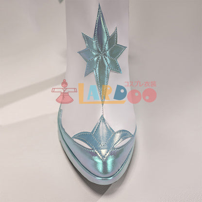 原神 Genshin スネージナヤ 氷神 アナスターシャ コスチューム コスプレ衣装 [G5970]