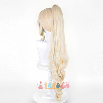原神 Genshin スネージナヤ ヴェスナ-Vesna コスプレウィッグ ネット付き 未セット未カット 耐熱 cosplay [LRS2822]