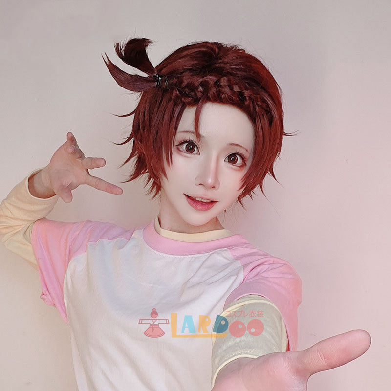 メダリスト Medalist 結束 いのり-ゆいつか いのり コスプレウィッグ 未セット ネット付き 耐熱 cosplay [LRS2824]