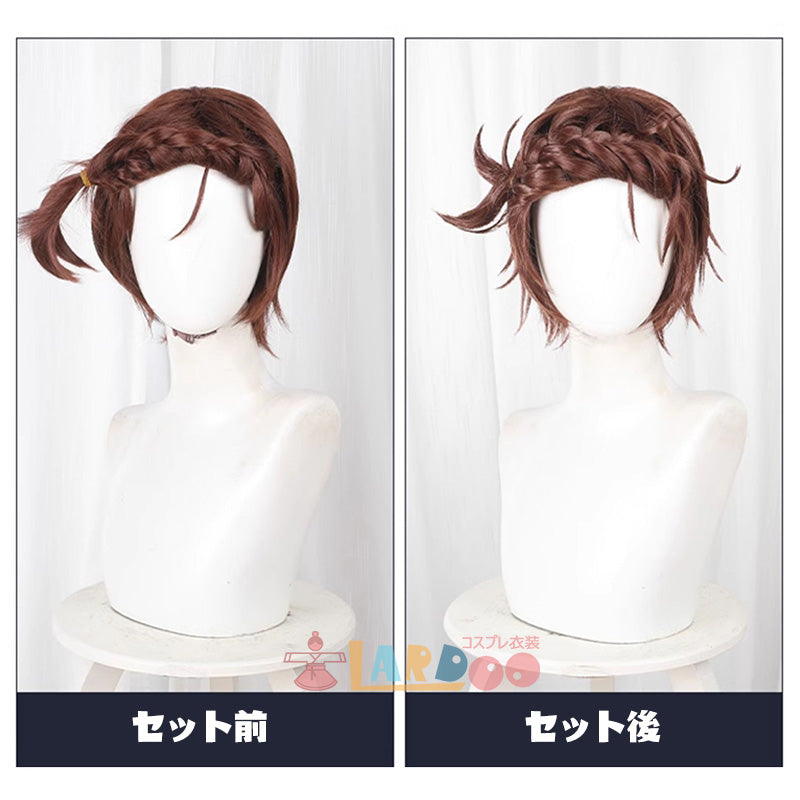 メダリスト Medalist 結束 いのり-ゆいつか いのり コスプレウィッグ 未セット ネット付き 耐熱 cosplay [LRS2824]