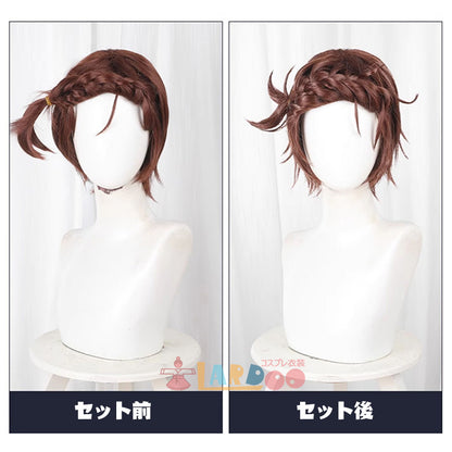 メダリスト Medalist 結束 いのり-ゆいつか いのり コスプレウィッグ 未セット ネット付き 耐熱 cosplay [LRS2824]