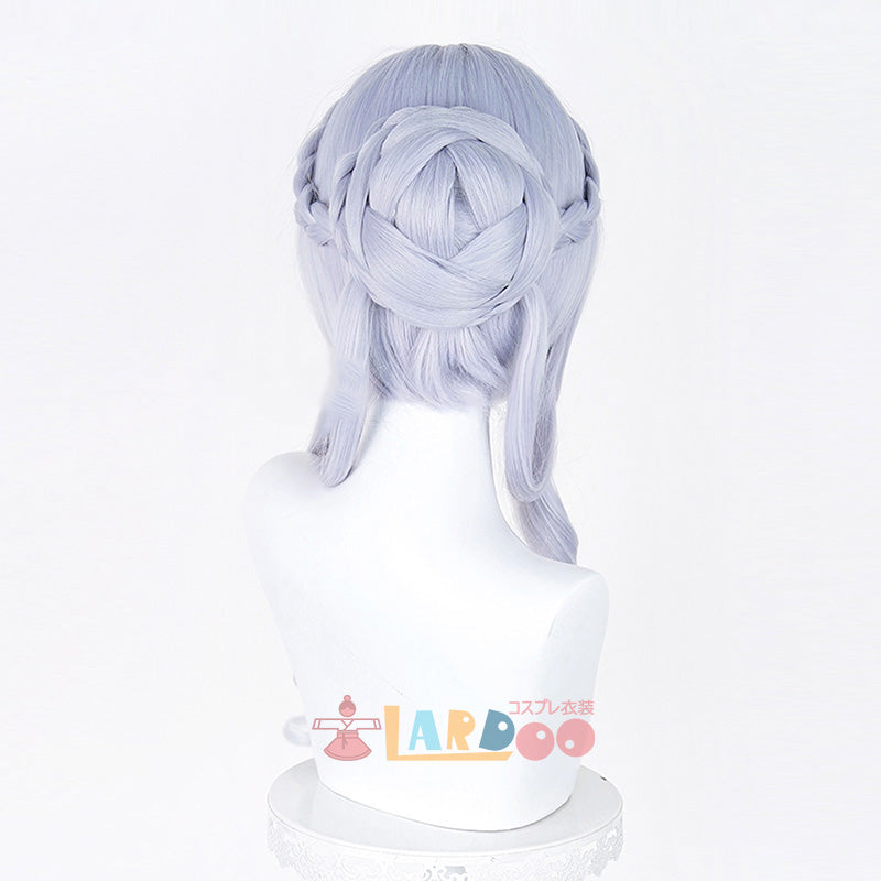 原神 Genshin スネージナヤ 氷神 アナスターシャ コスプレウィッグ ネット付き 未セット未カット 耐熱 cosplay [LRS2825]