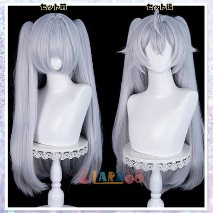 ゼンレスゾーンゼロ ゼンゼロ リンドヴェルヌ・サンブリンガー コスプレウィッグ 未セット ネット付き 耐熱 cosplay [LRS2827]