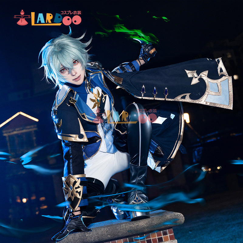 原神 Genshin ローエン-Lohen コスプレ衣装 金属パーツ版 靴カバー付き コスチューム cosplay [NDC2467]