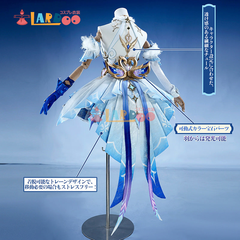 原神 Genshin スネージナヤ Odette オデット コスプレ衣装 金属パーツ版 コスチューム cosplay [NDC2469]
