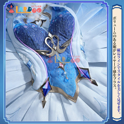 原神 Genshin スネージナヤ Odette オデット コスプレ衣装 金属パーツ版 コスチューム cosplay [NDC2469]
