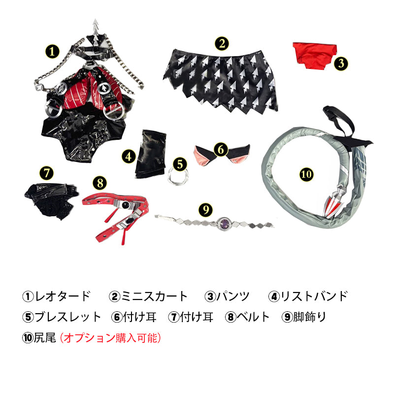 ゼンレスゾーンゼロ ゼンゼロ ジェーン ドウ・きらめくセレナーデ コスプレ衣装 コスチューム