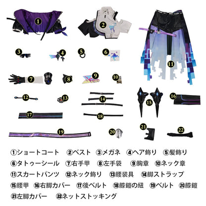 崩壊スターレイル HonkaiStarRail 銀狼LV.999 コスプレ衣装 コスチューム cosplay