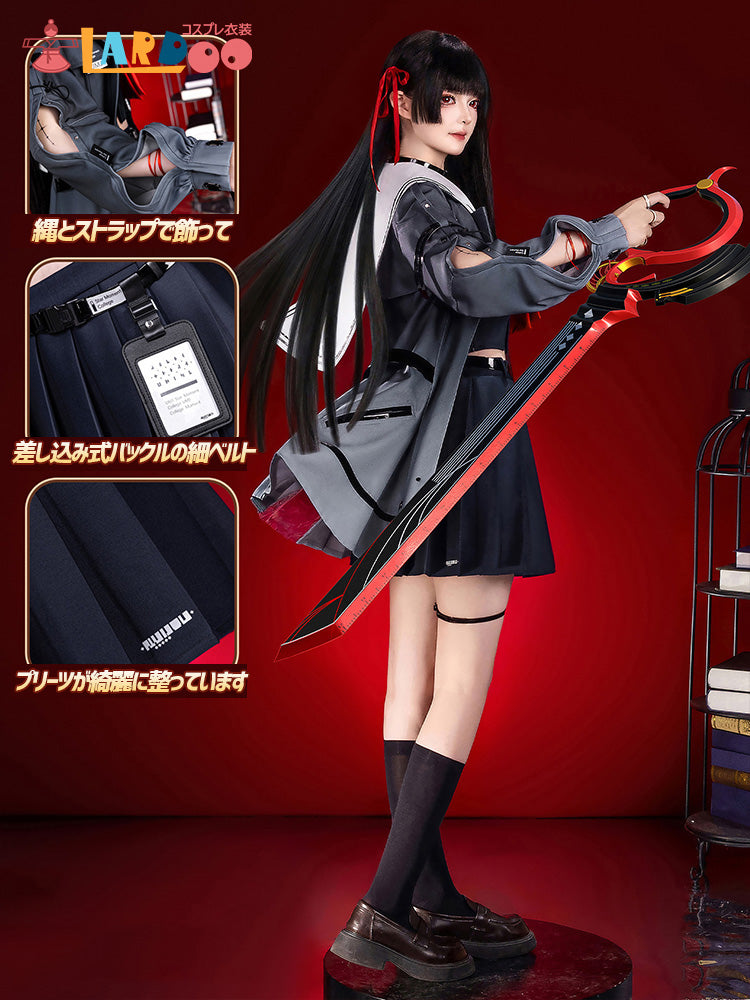 鳴潮 メイチョウ Wuthering Waves 千咲-ちさ コスプレ衣装 コスチューム cosplay [NDE2629]