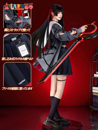 鳴潮 メイチョウ Wuthering Waves 千咲-ちさ コスプレ衣装 コスチューム cosplay [NDE2629]