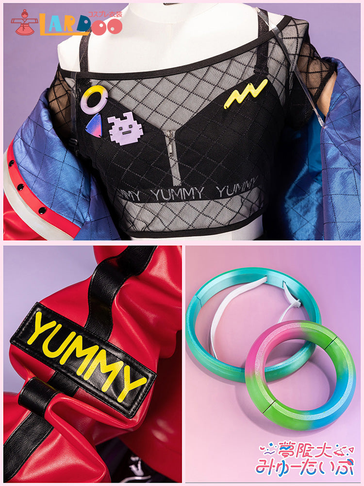 夢限大みゅーたいぷ 千石ユノ コスプレ衣装 コスチューム cosplay [NDE2643]