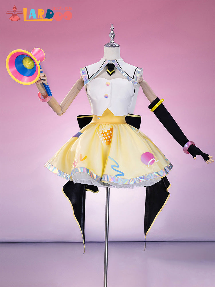 夢限大みゅーたいぷ ゆめ∞みた 仲町あられ コスプレ衣装 コスチューム cosplay [NDE2644]