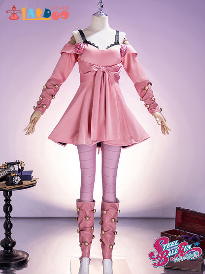 ジョジョの奇妙な冒険 STEEL BALL RUN スティール・ボール・ラン ルーシー・スティール コスプレ衣装 コスチューム cosplay [NDE2645]