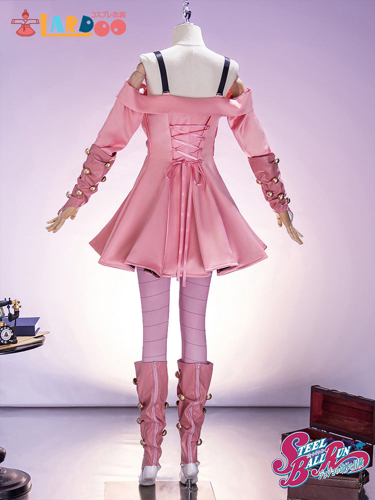 ジョジョの奇妙な冒険 STEEL BALL RUN スティール・ボール・ラン ルーシー・スティール コスプレ衣装 コスチューム cosplay [NDE2645]