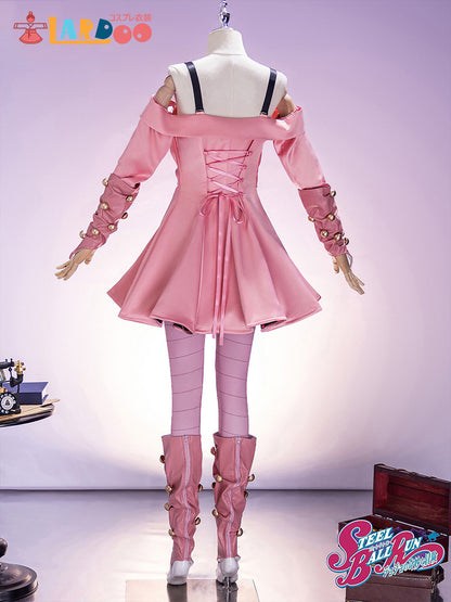 ジョジョの奇妙な冒険 STEEL BALL RUN スティール・ボール・ラン ルーシー・スティール コスプレ衣装 コスチューム cosplay [NDE2645]