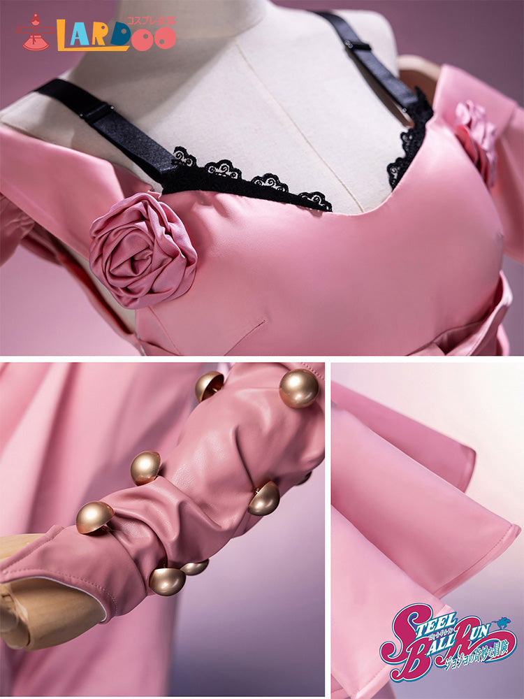 ジョジョの奇妙な冒険 STEEL BALL RUN スティール・ボール・ラン ルーシー・スティール コスプレ衣装 コスチューム cosplay [NDE2645]
