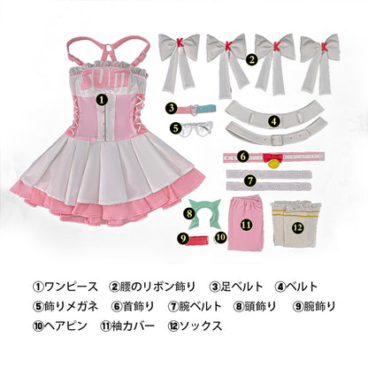 【在庫あり】ゼンレスゾーンゼロ ゼンゼロ KFCコラボ 千夏-Sunna コスプレ衣装 コスチューム cosplay [NDE2666]